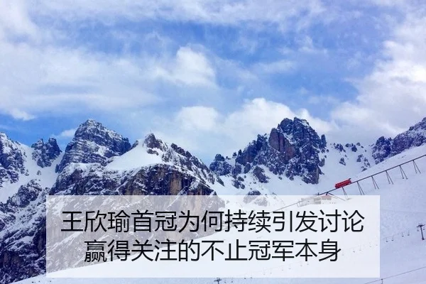 王欣瑜首冠为何持续引发讨论 赢得关注的不止冠军本身